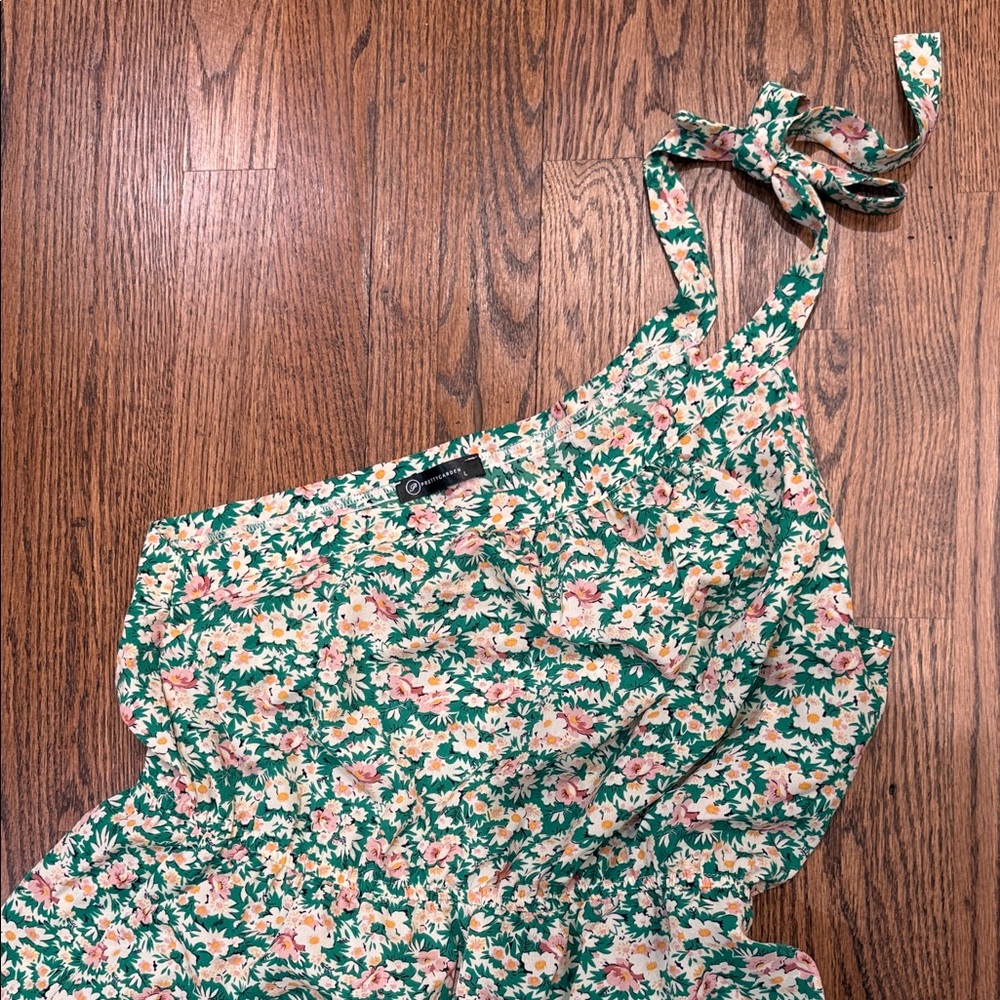 Floral one shoulder dress - Picture 5 of 6